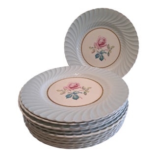 1940s BurleighWare Dessert Plates - Set of 12 For Sale