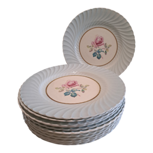 1940s BurleighWare Dessert Plates - Set of 12