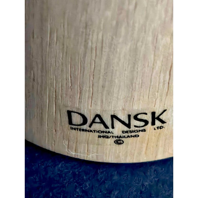 Vintage Dansk Beechwood Salt and Pepper Mill Designed by Jens Harald Quistgaard For Sale - Image 9 of 9