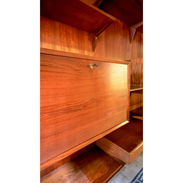 Cado Sistema Reale Modular Bookshelf by Poul Cadovius for Cado, 1960s For Sale - Image 4 of 9