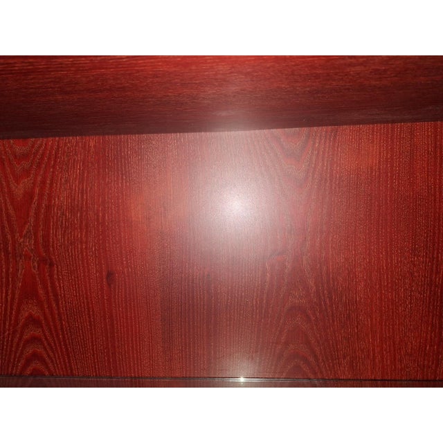 Italian Convex Sideboard in Lacquered Parchment by Aldo Tura For Sale - Image 16 of 17