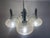 This original 1970s chandelier was produced by emi poljčane in slovenia, then part of yugoslavia. The design combines...