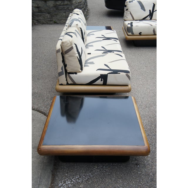 Mid Century Modern Milo Baughman Thayer Coggin Platform Sofas & Coffee Tables For Sale - Image 11 of 18