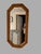 Mid 20th Century Pair of Faux Bamboo Octagonal Mirrors — 48” Tall Pair For Sale - Image 5 of 12