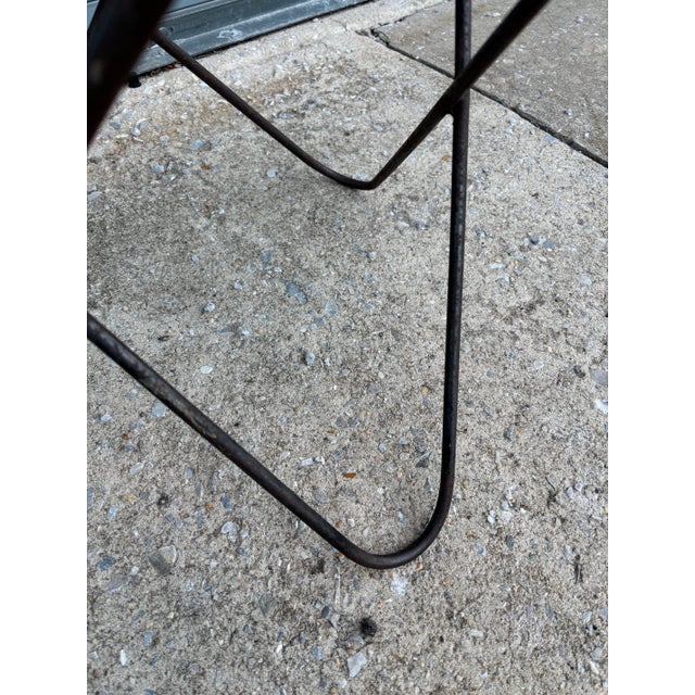 Hardoy Leather Butterfly Stool For Sale In Philadelphia - Image 6 of 8