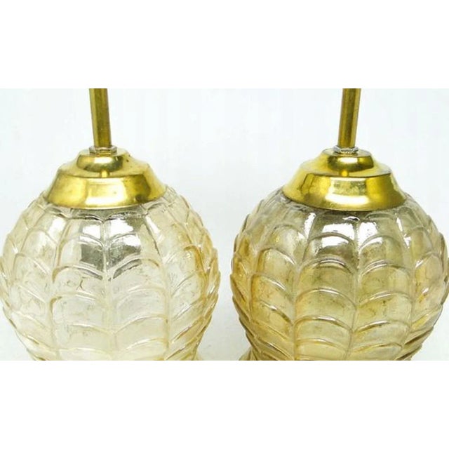 Metal Postmodern Ceilling Lamps, Poland, 1950s, Set of 2 For Sale - Image 7 of 8