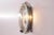 Silver Vintage Two-Toned Glass Sconce from Veca For Sale - Image 8 of 10