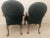Pennsylvania House Pennsylvania House Elegant Cherry Wood and Exquisitely Upholstered Dearborn Pair of Chairs Mint Condition For Sale - Image 4 of 16