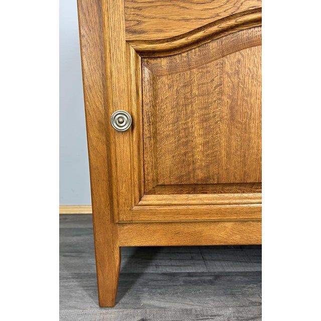 Vintage French Oak Bedside Tables, Set of 2 For Sale - Image 6 of 10