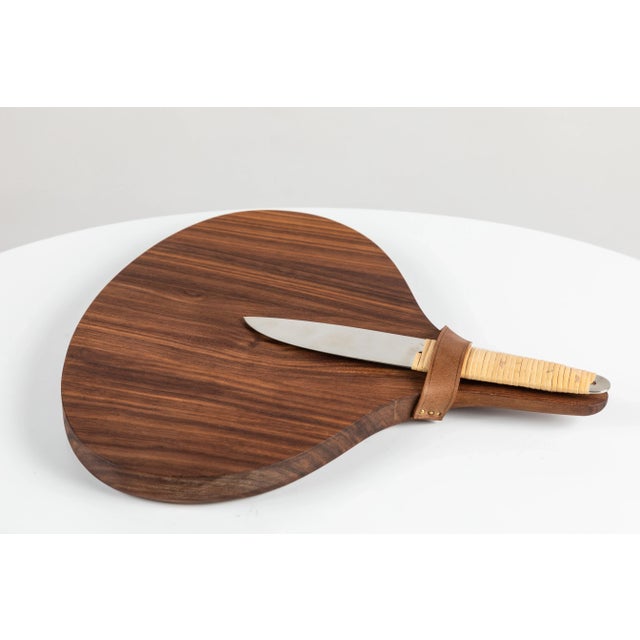 Not Yet Made - Made To Order Carl Auböck Walnut Board and Cheese Knife For Sale - Image 5 of 12