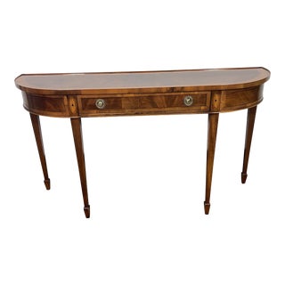 Late 20th Century Hekman Copley Place Console Table For Sale