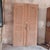 Very solid doors, great condition for its age. Wood clean and dry. Back side is brown painted. Solid double doors VGC