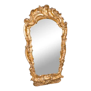 1850's Antique Hall Mirror