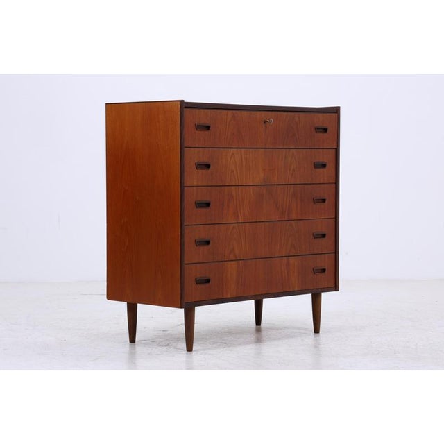 Mid-Century Rosewood Chest of Drawers For Sale - Image 12 of 14