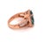 Diamond Aquamarine Ring 14k Gold 6.25 TCW Certified For Sale - Image 4 of 13