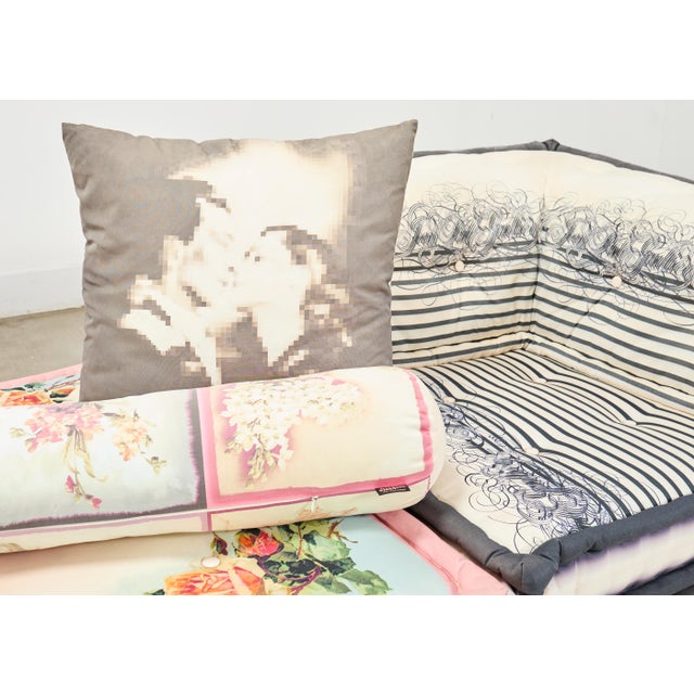 Jean-Paul Gaultier Mah Jong Sofa by Hans Hopfer for Roche Bobois For Sale - Image 15 of 18