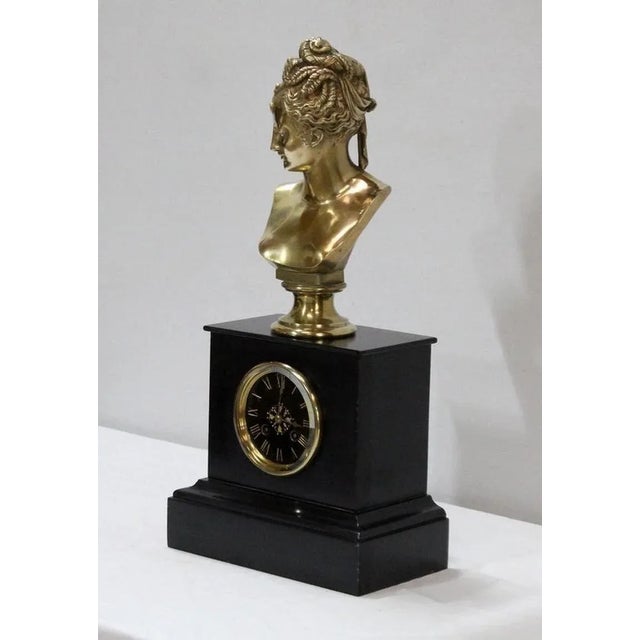 Marble and Bronze Bust of Diane De Poitiers by J. Goujon For Sale - Image 3 of 18