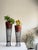 Pair of MCM Mid Century Modern Sculptural Vintage Atomic Modern Black Wire Plant Stands in the Style of Arthur Umanoff Indoor Outdoor For Sale In Los Angeles - Image 6 of 12