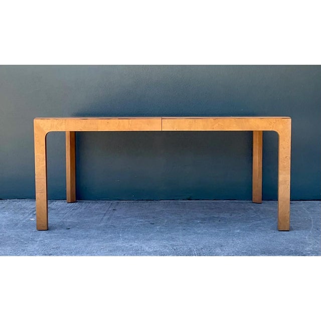 Wood Vintage Henredon Scene Two Extendable Dining Table For Sale - Image 7 of 12