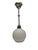 Art Deco Pendant Lamp, Poland, 1950s, in Very Good conditions. Designed 1950 to 1959 European Plug (up to 250V).The wiring...