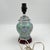1980s Vintage Chinoiserie Small Ginger Jar Lamp With Pastel Floral and Ribbon Design For Sale - Image 5 of 11