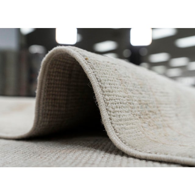 Textile Oushak Rug 8' x 9'4" For Sale - Image 7 of 8