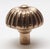 Traditional Antique Fluted Brass Door Knob For Sale - Image 3 of 4