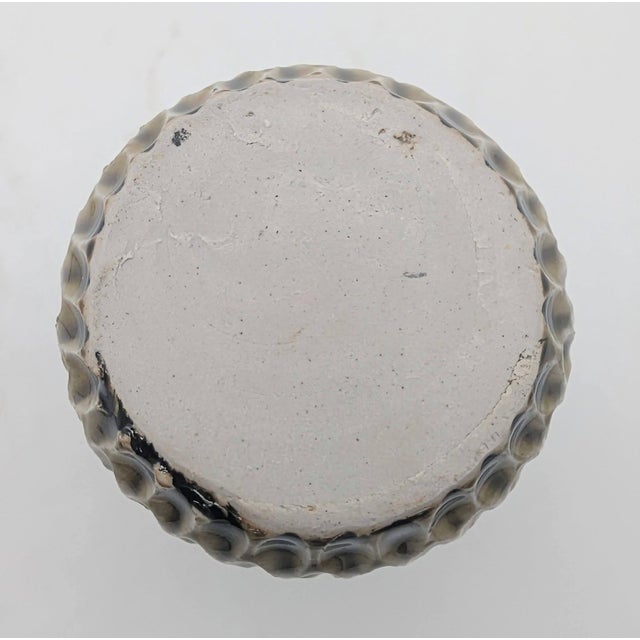 1970s Studio Pottery Textured Bud Vase For Sale - Image 10 of 10