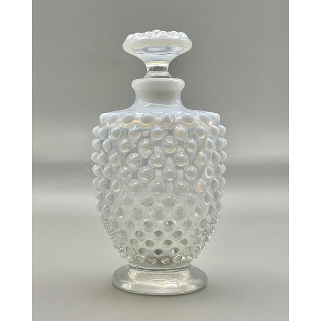 Mid 20th Century Fenton Glass “Moonstone” Perfume Bottle For Sale In Jacksonville, FL - Image 6 of 7