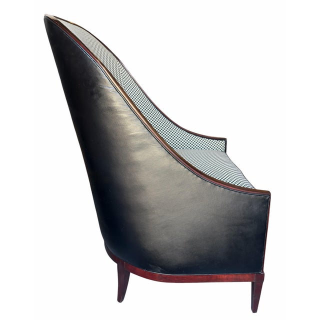 Pair of Artdeco John Widdicomb Spoon Back Slipper Club Chair For Sale In Los Angeles - Image 6 of 7
