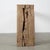 Mid-Century Style Weathered Natural Wood Waterfall Console Table For Sale In Los Angeles - Image 6 of 7