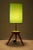 Brown Mid-Century Table Lamp with Wooden Base from Krasna JIzba, 1950s For Sale - Image 8 of 9