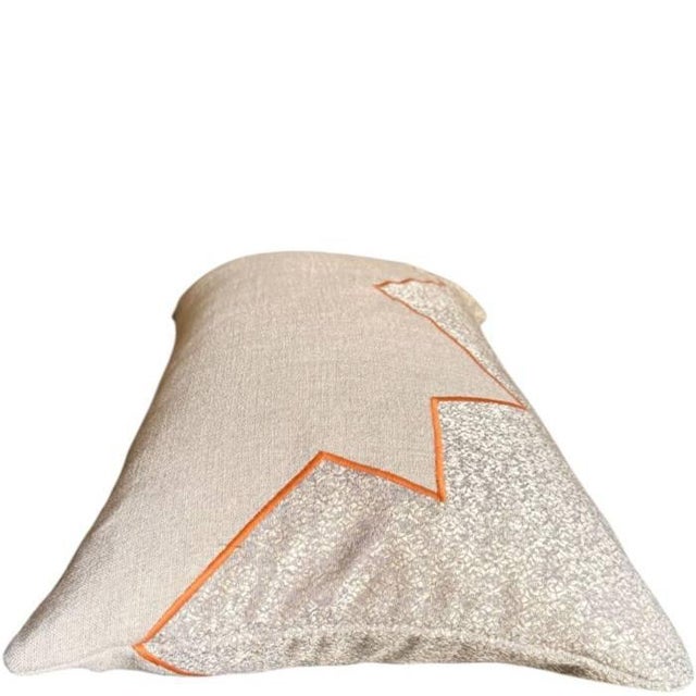 Contemporary Nial Cushion by Sohil Design For Sale - Image 3 of 6