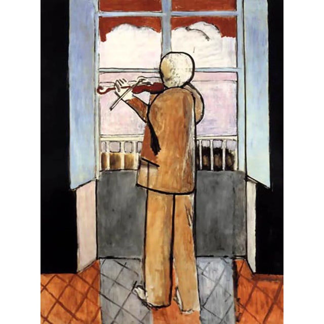 Artist: Henri Matisse Country: France Title: Violonist at the window Medium: Giclee on watercolor paper Marks: Limited...