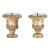 Antique 18th Century Italian Gilt Wood Urn Form Pricket Sticks - a Pair For Sale