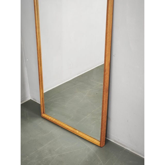 Danish No. 146 Oak Wall Mirror by Aksel Kjersgaard For Sale - Image 3 of 10