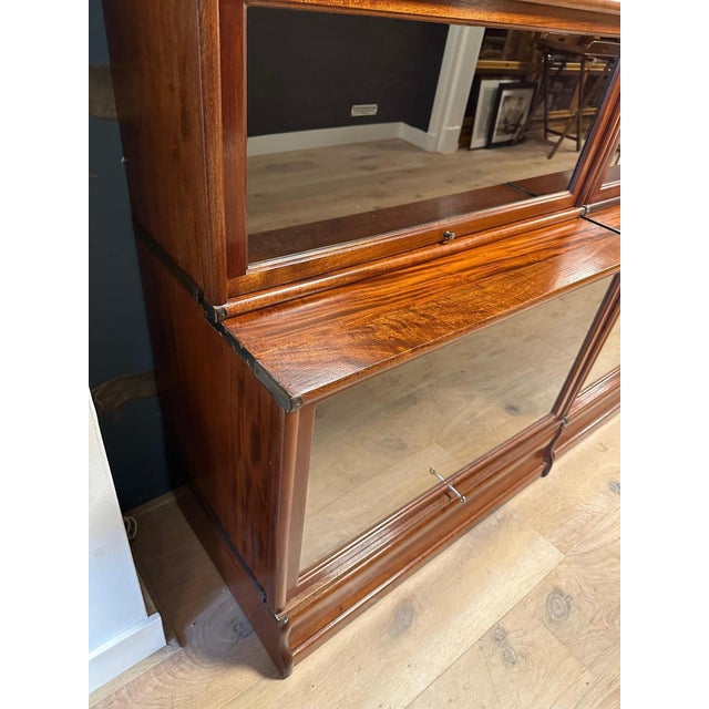 Large Bookcase from Globe Wernicke, 1890s, Set of 18 For Sale - Image 9 of 14