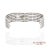 18k(750) Natural Gold Diamond Bangle Bracelets For Sale In New York - Image 6 of 9