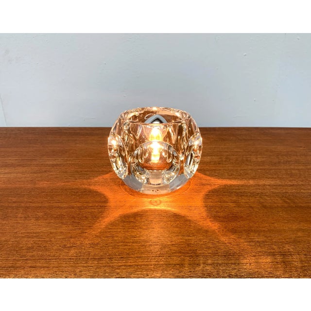 Vintage German Glass Table Lamp from Peill & Putzler For Sale - Image 9 of 18