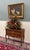 Antique French Chest of Drawers Console Serpentine Carved Walnut Louis XV c.1920 For Sale - Image 4 of 18