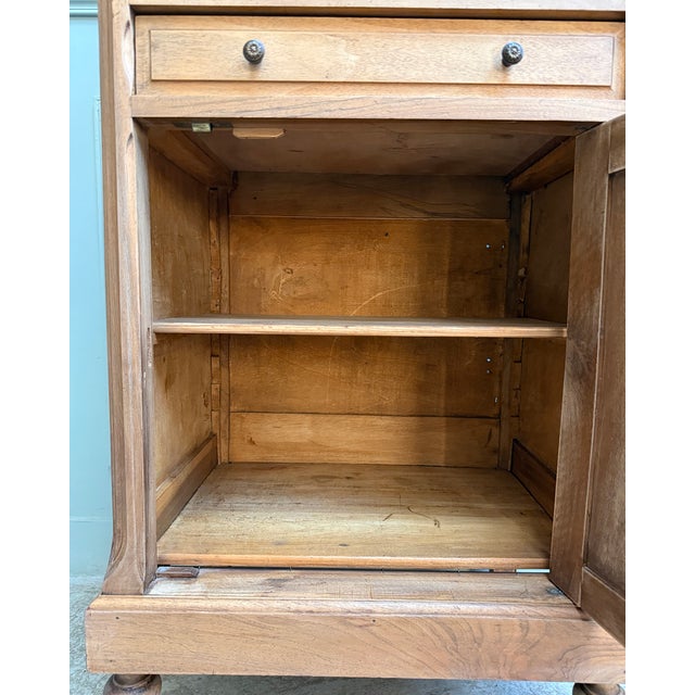 Small Walnut Veneer Buffet For Sale - Image 5 of 16
