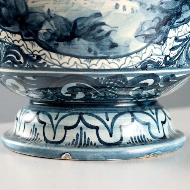 Majolica Jar from Spica Albisola For Sale - Image 12 of 13