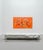 Kenneth Joaquin Large Mid-Century Orange Abstract Painting (36” X 60”) For Sale - Image 9 of 10