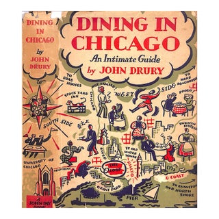 "Dining in Chicago: An Intimate Guide" 1931 Drury, John For Sale