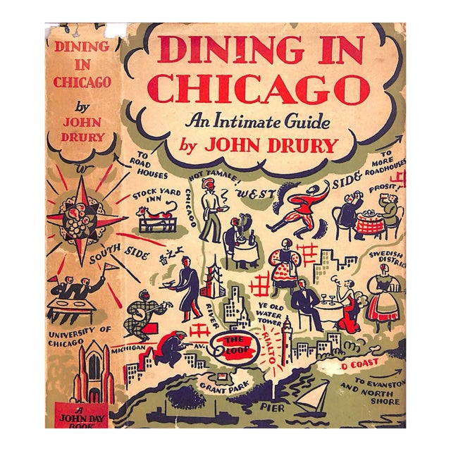 "Dining in Chicago: An Intimate Guide" 1931 Drury, John For Sale