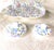 1980s 1980s David Michael China Set of a Teapot, Serving Tray and Covered Teacup For Sale - Image 5 of 12