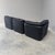 Black Leather Modular Sofa, 1970s, Set of 5 For Sale - Image 10 of 12