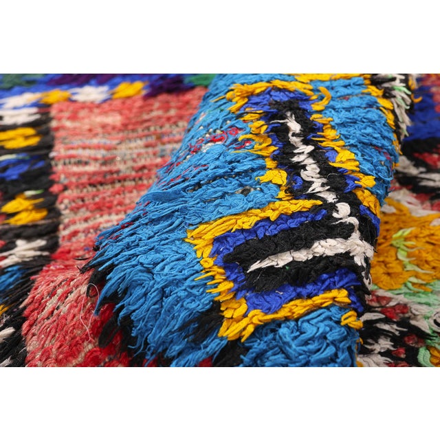 Vintage Azilal Moroccan Rug, 03'04 X 05'06 For Sale In Dallas - Image 6 of 10