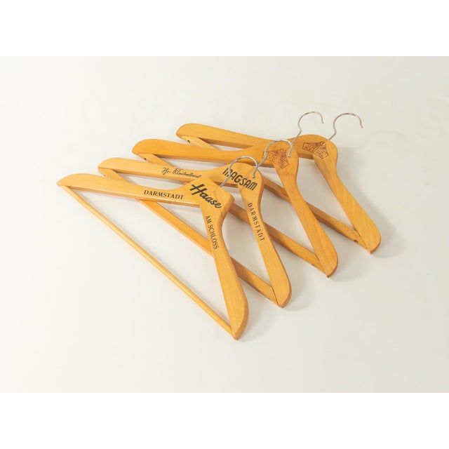 Clothes Hangers from Union, Magsam, and Haase, 1960s, Set of 4 For Sale - Image 6 of 6