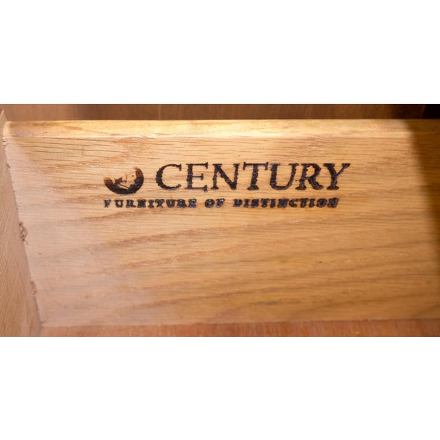 Two Drawers Two Draws Empire Revival Server Credenza Sideboard Cabinet MINT For Sale - Image 10 of 18